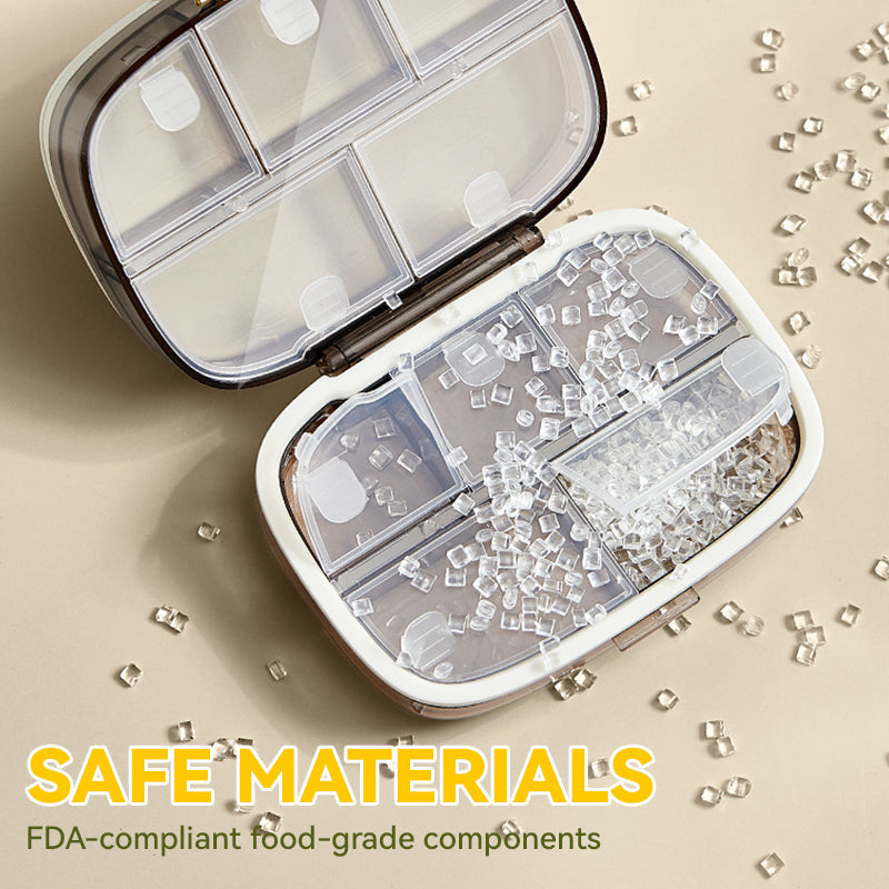 Hjemix | Forseglet bærbar reise-pilleboks