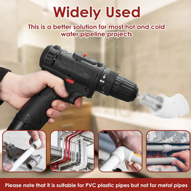 Hjemix | Verktøy for innvendig og utvendig gjenging på PVC-rør