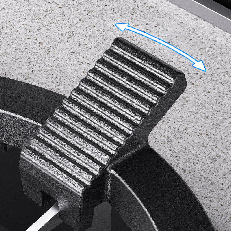 Hjemix | Universell gasskomfyrstativ med sklisikkert støttehylle