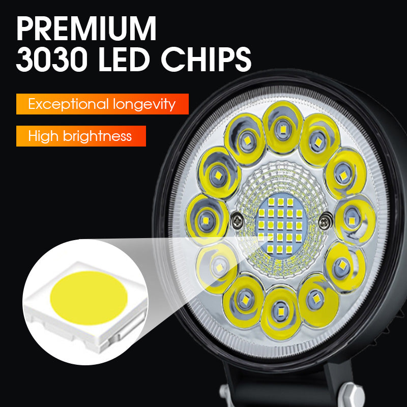 Hjemix | 4-tommers 99W LED-pod for terrengkjøring
