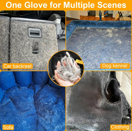 Hjemix | Elektrostatiske hansker for fjerning av dyrehår