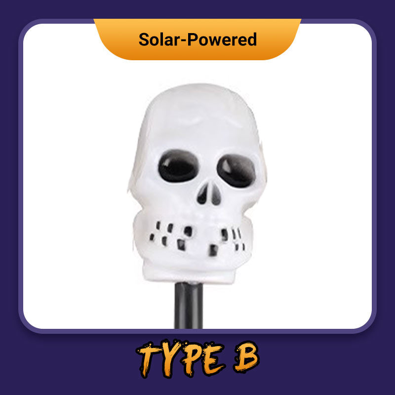 Hjemix | Halloween gresskarhage solcellelampe