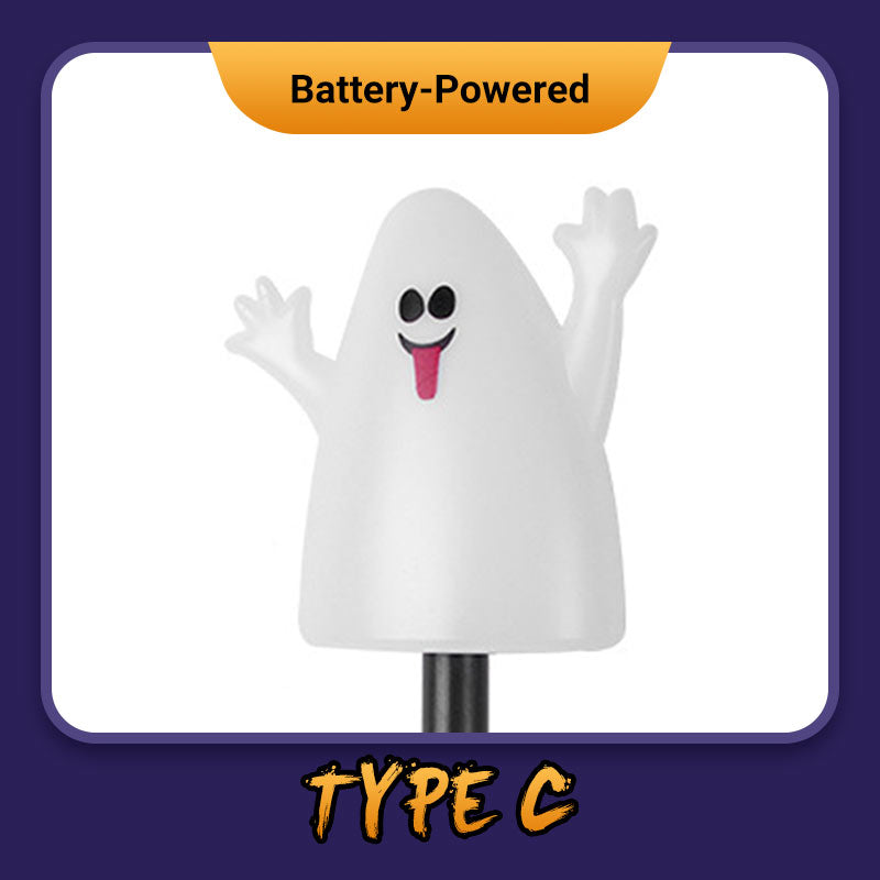 Hjemix | Halloween gresskarhage solcellelampe