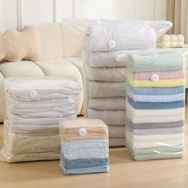 Hjemix | Ekstra stor vakuumoppbevaringspose – trykk for å tømme