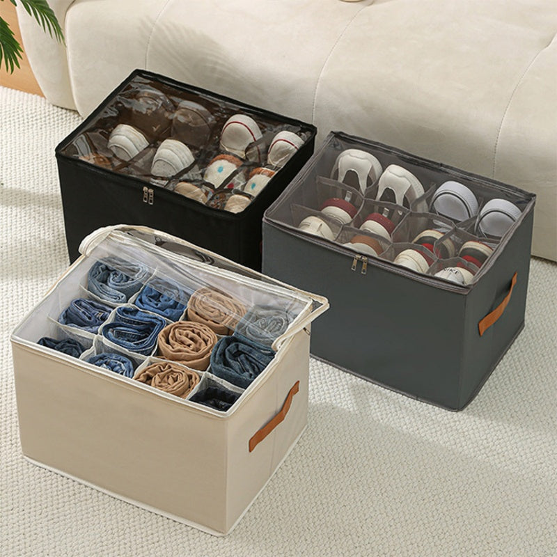 Hjemix | Sammenleggbar Skoorganisator for Klesskap