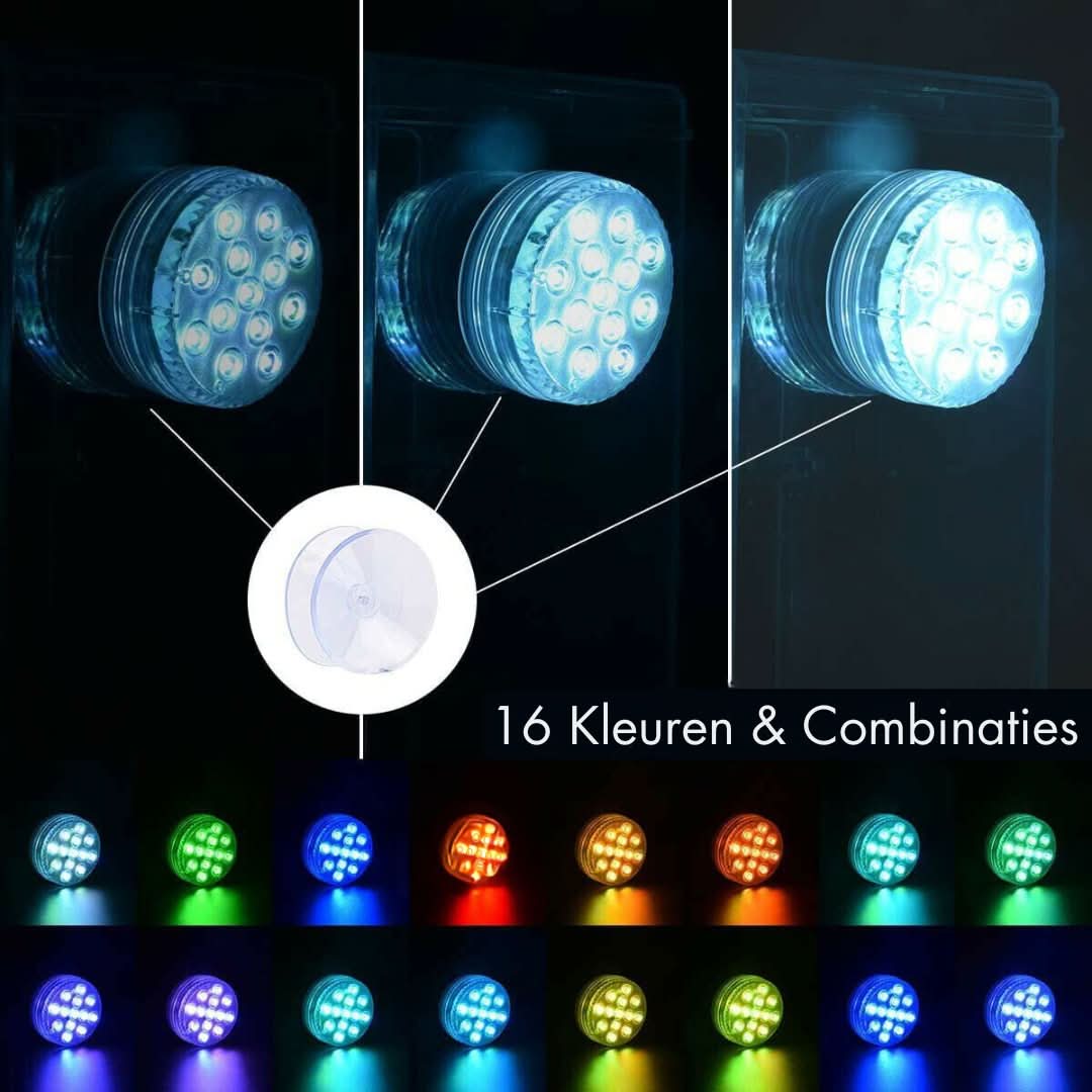 Hjemix | Sterkt Lys | Vanntett + Fjernkontroll