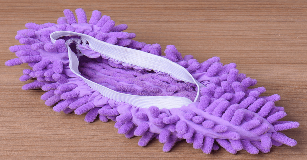 Hjemix | Mikrofiber Moppen Rengjøringsslippers - Rengjøring er Morsomt