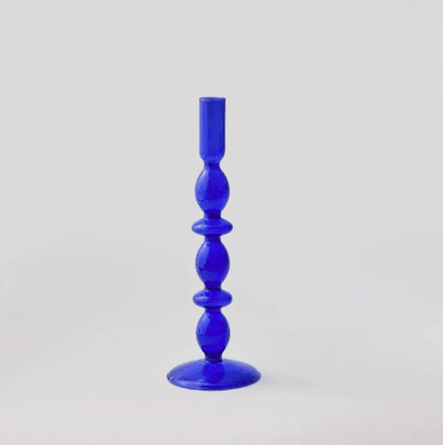 Hjemix | Vintage-Glass-Lysestake Candle Holder