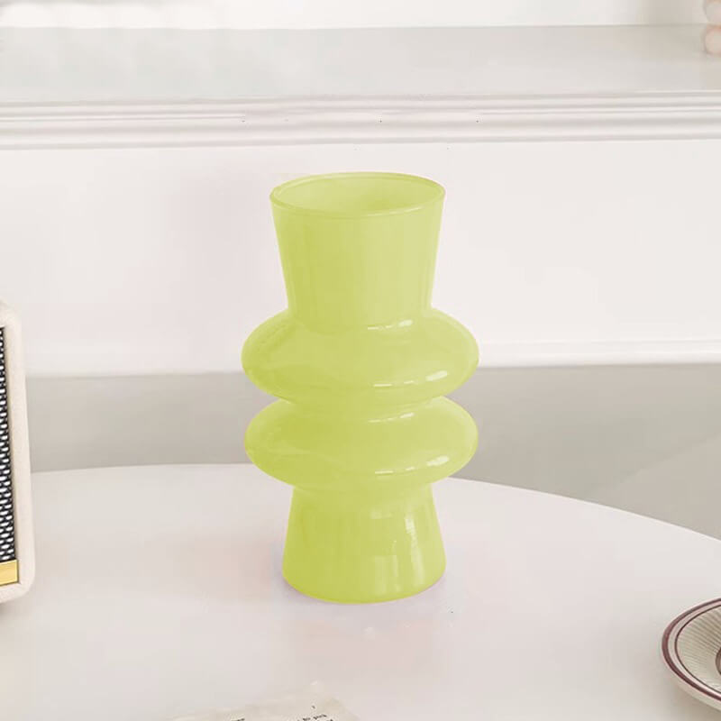 Hjemix | Bølgeformet Glassblomst Vase