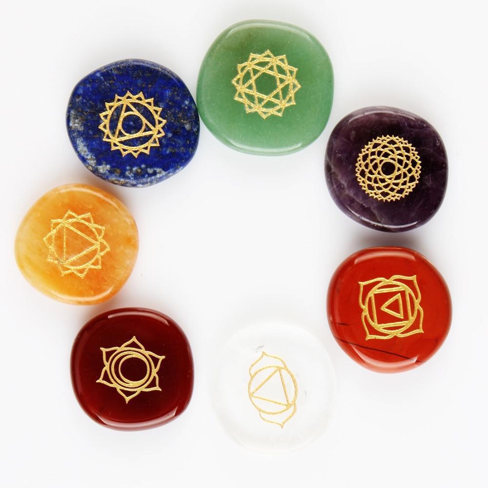Hjemix | Chakra Healing Stones 7 Deler