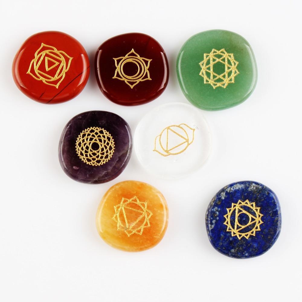 Hjemix | Chakra Healing Stones 7 Deler