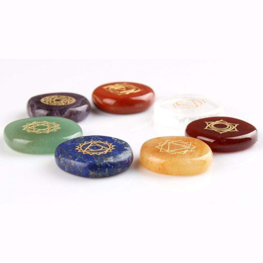 Hjemix | Chakra Healing Stones 7 Deler