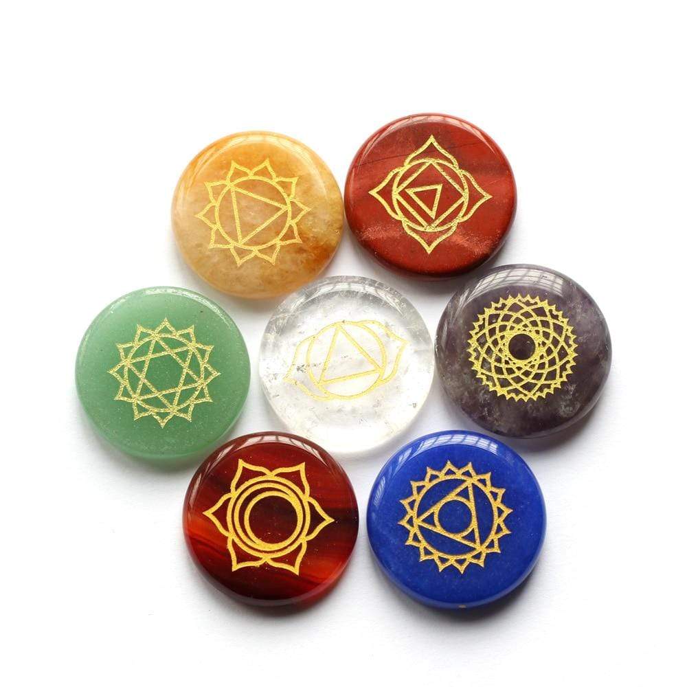 Hjemix | Chakra Healing Stones 7 Deler