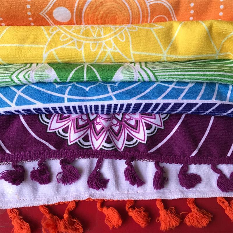 Hjemix | 7 Chakra Regnbue Yoga Matte