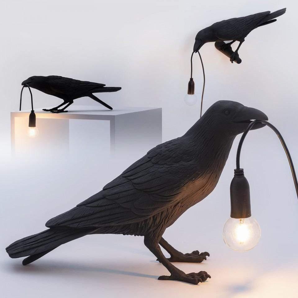 Hjemix | The Raven Bird Lamp