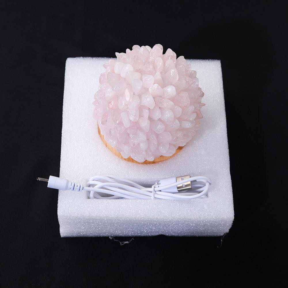 Hjemix | Aventurine Kvarts Krystall Lampe