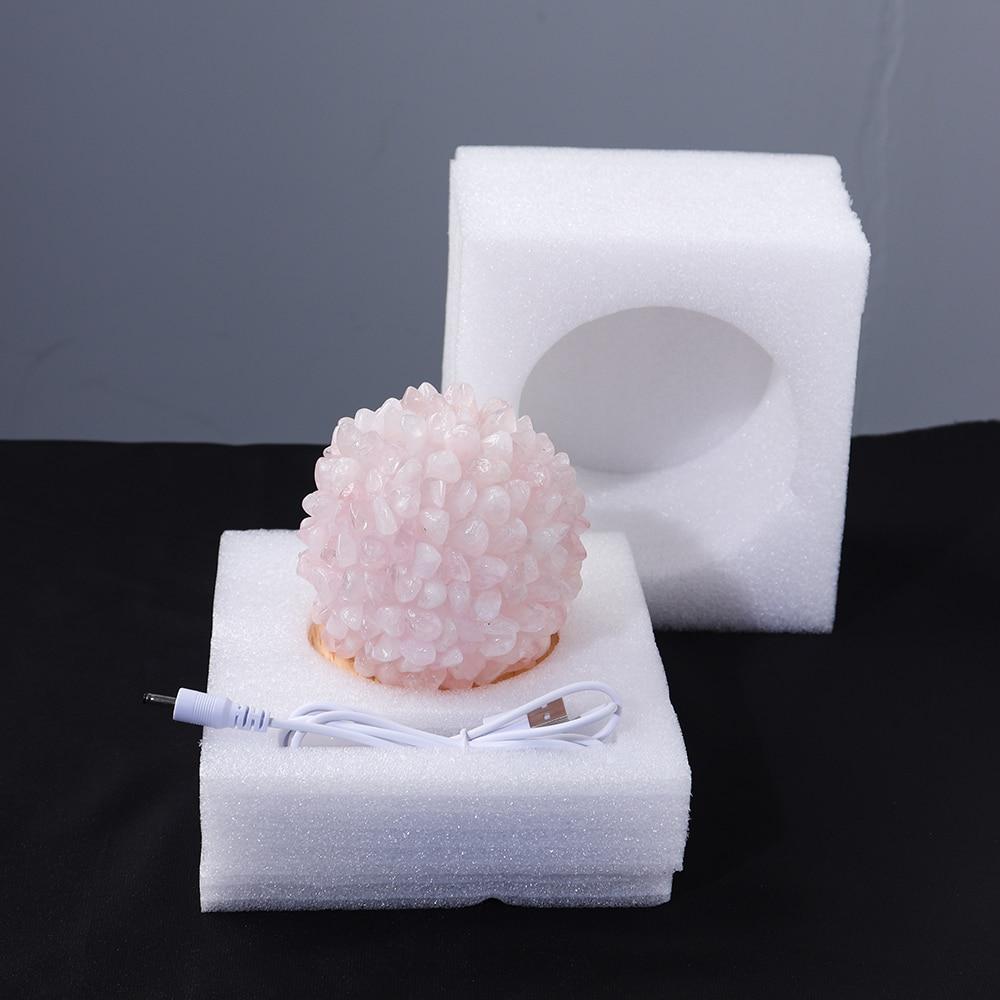 Hjemix | Aventurine Kvarts Krystall Lampe