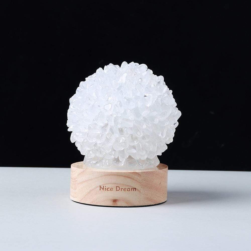 Hjemix | Aventurine Kvarts Krystall Lampe