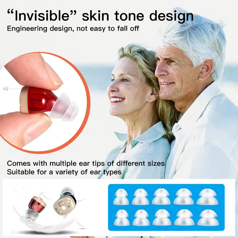 Hjemix | Trådløse oppladbare høreapparater