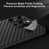 Hjemix | 0.3mm Ultra Tynn Tekstur Matt Hardt Skall For iPhone
