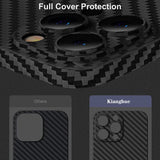 Hjemix | 0.3mm Ultra Tynn Tekstur Matt Hardt Skall For iPhone