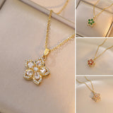 Hjemix | Rotating Bauhinia Necklace