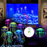 Hjemix | Akvarium landskap simulering transparent fluorescerende manet