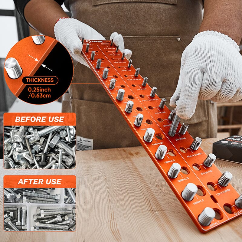 Hjemix | Trådtester for skruer og spiker