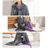 Hjemix | USB Oppvarming Varme Skuldre - Elektrisk Oppvarmet Plysj Teppe