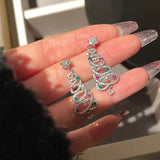 Hjemix | Skinnende juletre øredobber