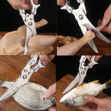 Hjemix | Tung Rustfritt Stål Bein Kutt Saks