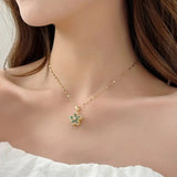 Hjemix | Rotating Bauhinia Necklace