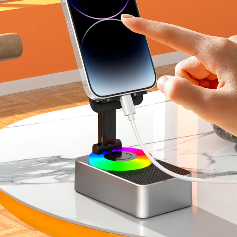 Hjemix | Telefonstativ med Bluetooth lydhøyttaler