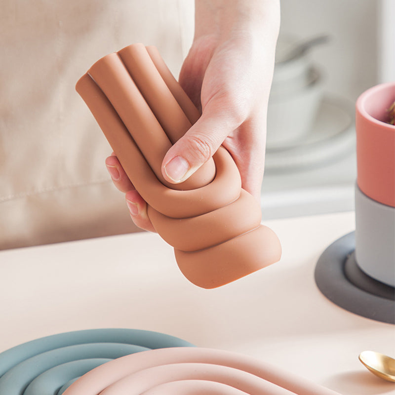 Hjemix | Rainbow Silikon Bordmat Coaster