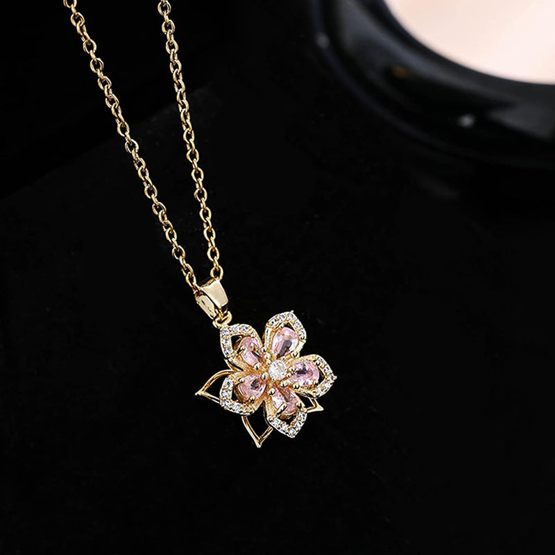 Hjemix | Rotating Bauhinia Necklace