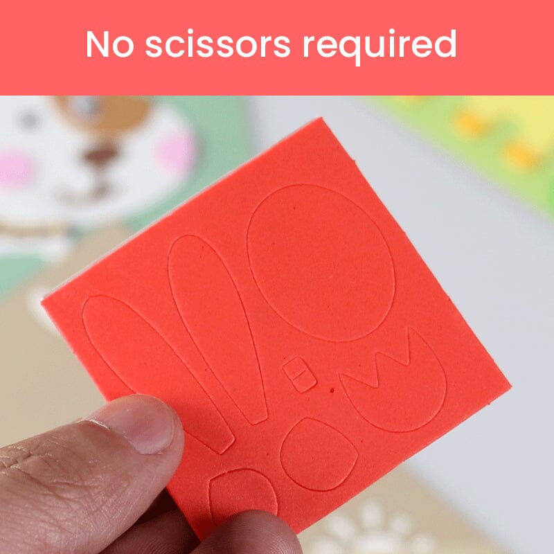 Hjemix | DIY Barn Dyr Håndlagde Klistremerker