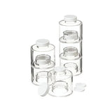 Hjemix | Transparent krydderglass sett (6 STYKK/SETT)