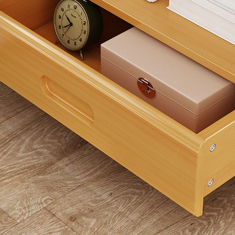 Hjemix | HanaCrate Japansk Nattbord | Solid Tre | 1 eller 3 Skuffer | Minimalistisk Design for Soverom