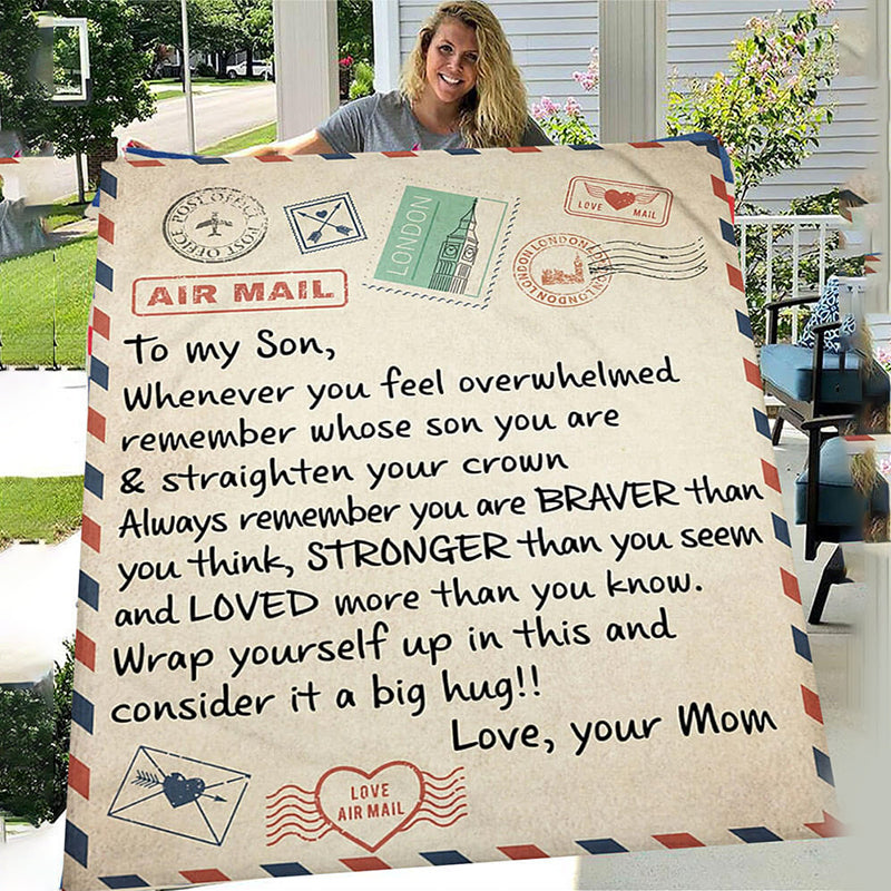 Hjemix | Trykt flanellinnpakningspledd