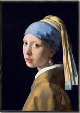 Hjemix | Jente med perleørering - Johannes Vermeer