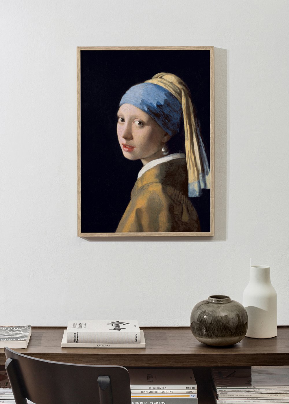 Hjemix | Jente med perleørering - Johannes Vermeer