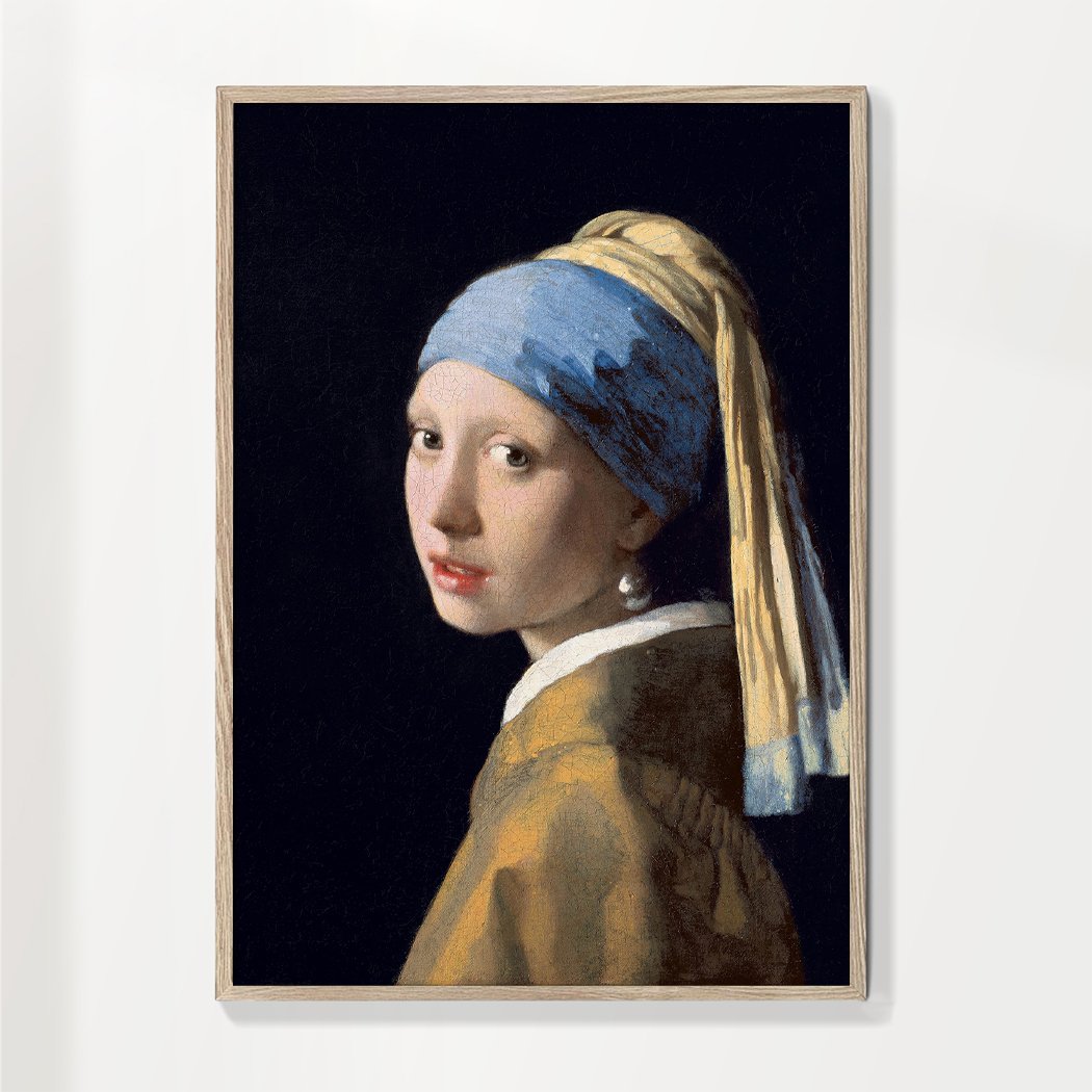 Hjemix | Jente med perleørering - Johannes Vermeer