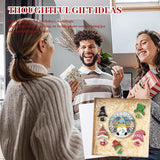 Hjemix | 🍁De beste julepyntene🎄Utskiftbart velkomstskilt med tre-nisse🎈