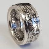 Hjemix | Morgan Silver Dollar Mynt Ring