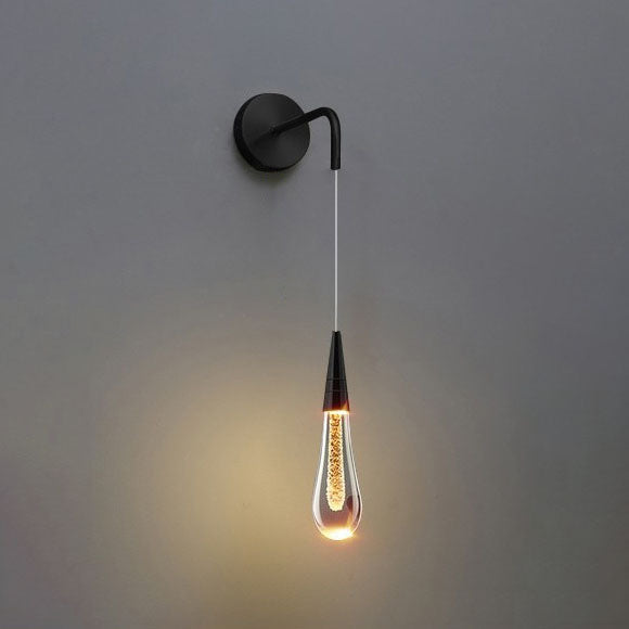 Hjemix | LumeTear Luksus LED Vegglampe | Tåreformet Design | Dimbar | For Soverom & Stue