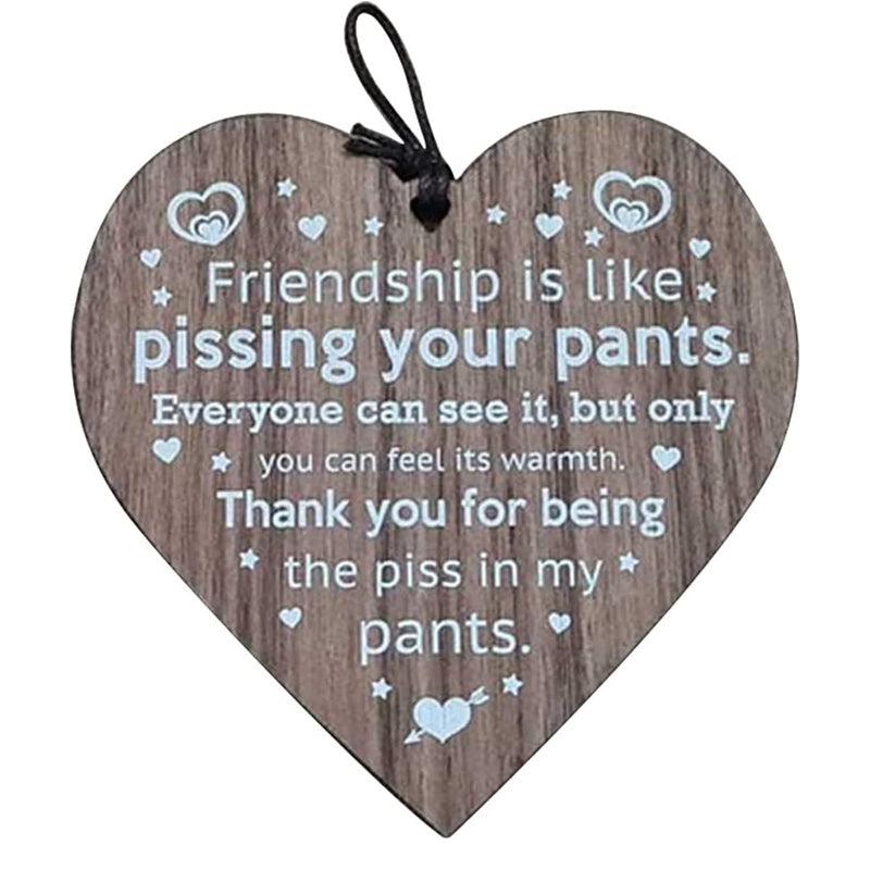 Hjemix | Vennskap Tre Ved Pendel Juletre Dekor (3 Biter)