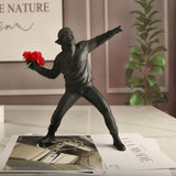 Hjemix | Banksy Flower Rioter Ornament