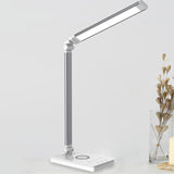 Hjemix | Minimalistisk Intelligent Firkanthåndtak Sammenleggbart USB LED Skrivebordslampe