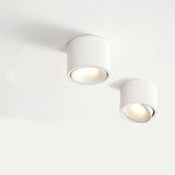 Hjemix | Origo Minimalistisk LED Taklampe - Justerbar Rund Innfelt Lampe