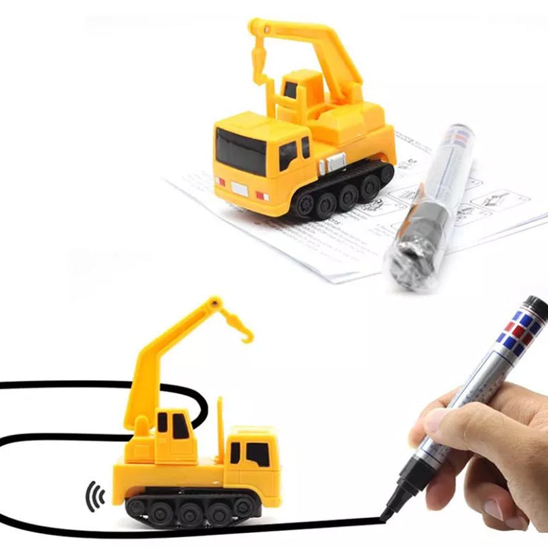 Hjemix | Follow-The-Line Inductive Bil